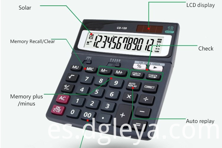 Calculadora electrónica de escritorio Desktop electronic calculator